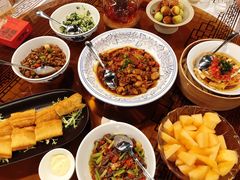 花石香干蒸油渣-新李记 · 口味菜馆(南郊公园店)
