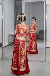 -桃子造型婚纱礼服(凤起广场店)