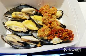 Steamed Green Bean Mussels