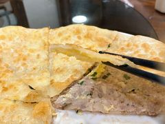 天台第一大麦饼-天台徐家小吃