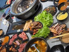-啊美丽炭火烤肉(滑翔一店)
