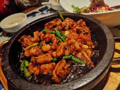 酱爆石锅蛙-绿茶餐厅(王府井永宁门店)