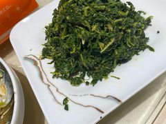 拌蚂蚱菜-崂山水果园农家宴(泉水鸡店)