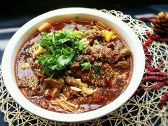 水煮牛肉-北大地皖峰饭馆