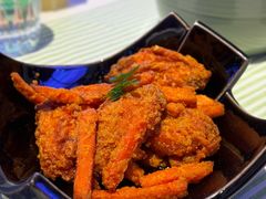 金沙咸蛋黄焗鸡翅-桂满陇·杭州小馆(朝阳合生汇店)