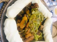 排骨豆角粘卷子-大家乐东北菜(富河园店)