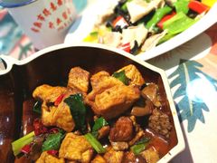 蕈油豆腐-得意楼蒸菜馆
