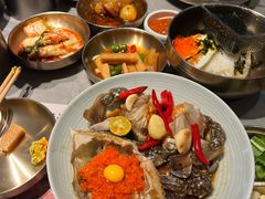 -草家酱蟹炭火烤肉店(珲春南路一店)