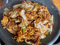 炒方便面-关二碳烤羊腿(龙翔路店)