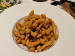 咸蛋黄焗白玉菇-旺顺阁·北京菜·烤鸭(大望路店)