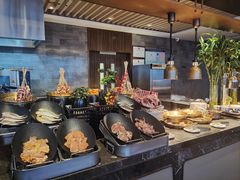 自助取餐区-云端西餐厅(南宁龙光那莲豪华精选酒店)