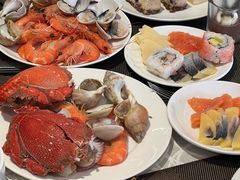 -大中华希尔顿酒店-念自助餐·海南美食·三文鱼
