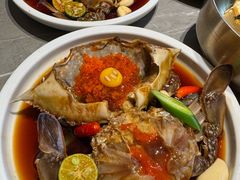 -草家酱蟹炭火烤肉店(珲春南路一店)