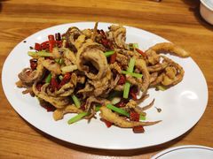 干煸鱿鱼须-陈傻子餐厅(世纪都会店)