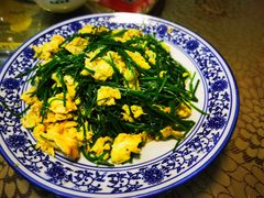 沙葱炒蛋-范记靖远羊羔肉(博物馆店)