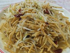 豆芽炒散子-杨记小炒老店