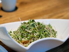 豆皮拌萝卜苗-聚缘堂·海鲜私房菜(松岭路店)