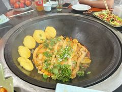 -北京龙庆四季香农家饭庄·灶台鱼·碳烤虹鳟鱼(龙庆峡店)