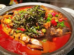 -探鱼·鲜青椒爽麻烤鱼(广州花都来又来店)