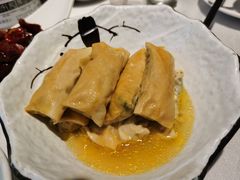 鸡汁荠菜百叶包-老人和饭店(淮海中路店)