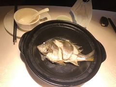 油盐焗海立鱼-百味馆·粤菜·湛江菜(后海花园店)