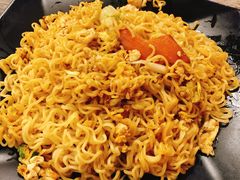 炒方便面-特色油边心管烤串