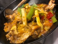 干锅牛蛙里姜-望湘园·湖南菜(宏伊店)