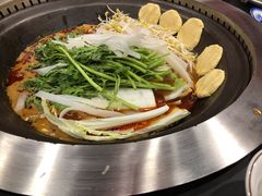 玉米贴饼-田家大院东北农家菜铁锅炖(西安总店)