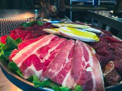 五色拼盘-大丘街路边烤牛肉