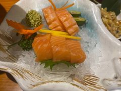 三文鱼刺身-有喜屋·烧鸟·居酒屋(三钢里店)
