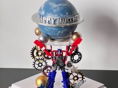 -卡比儿童蛋糕·心意定制·低脂零卡糖动物奶油FancyBALLOON(滨海店)