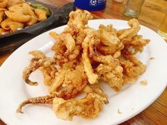 椒盐鱿鱼须-顺发饭店