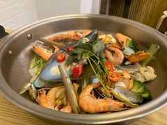 皇后无水火锅-派派茶客(金杏花园店)