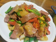 火腿炒辣椒-途中饭店(开化店)