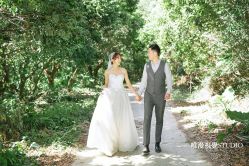 林间小公路客片-巴黎婚纱摄影工作室