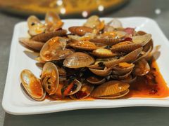 豉椒炒花甲-强记海鲜·大排档(蛇口新街店)