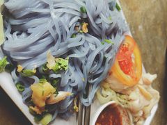 -蝶豆花蓝面条