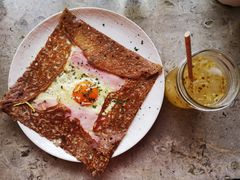 巴黎火腿鸡蛋芝士蘑菇可丽饼-RAC BAR(安福路店)