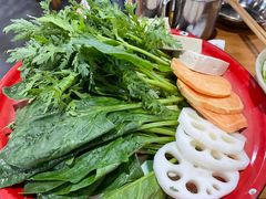 蔬菜拼盘-东镇老火锅(长春路首店)