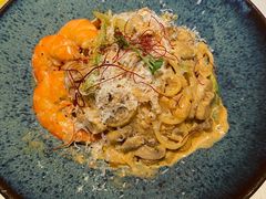 芝士蘑菇鲜虾意大利面-BE BRIGHT KITCHEN(正佳广场店)