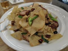 豆丝炒腊肉-我家小院川菜馆(杨家湾地铁站店)