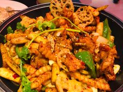 干锅牛蛙-渝蛙馆(新百店)