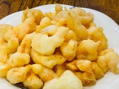 软炸鲜虾仁-红实家常菜(静安里店)