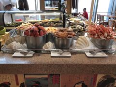 面包甜点陈列柜-视界美食自助餐厅·石家庄希尔顿酒店