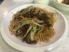 银牙肉丝豉油王炒面-港久茶餐厅(鹭洲里店)