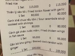 账单-Ngoc Chau Garden