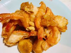 梨球果仁虾-小吊梨汤·北京菜·烤鸭(鸟巢店)