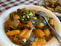 土豆海带炖排骨-红星渔村(将军石店)