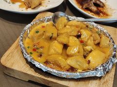 招牌铁板财神豆腐-望乡楼上海菜(日月光店)