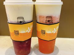 草莓桃子酪酪-LELECHA乐乐茶(新街口大洋店)